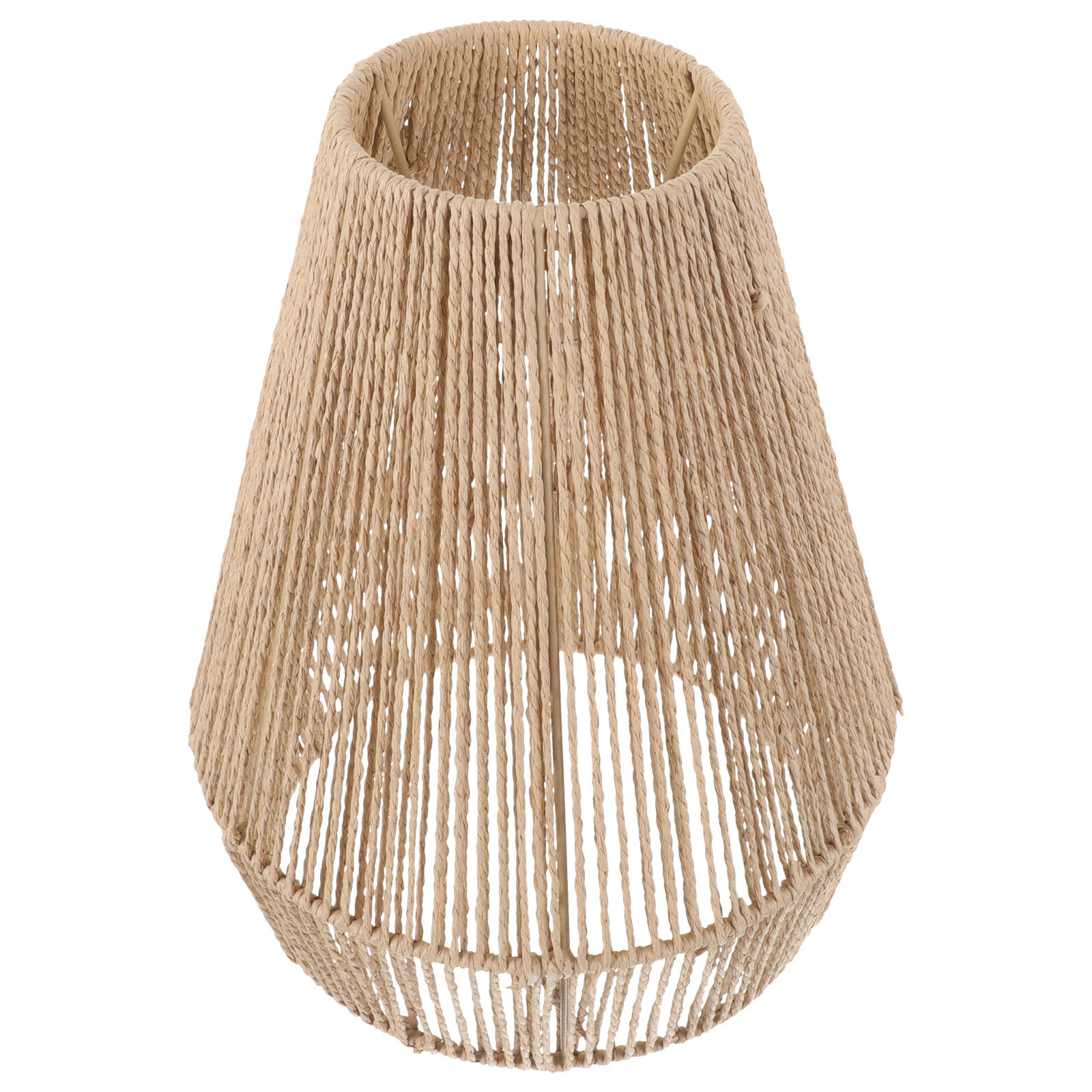 Wicker Pendant Shade - 우븐 램프 쉐이드 레트로 러스틱 미니멀리스트