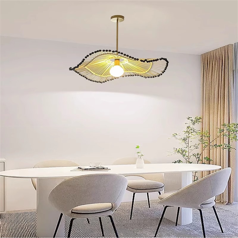 Wicker Pendant Shade - 동남 아시아 손으로 짠 수제 등나무