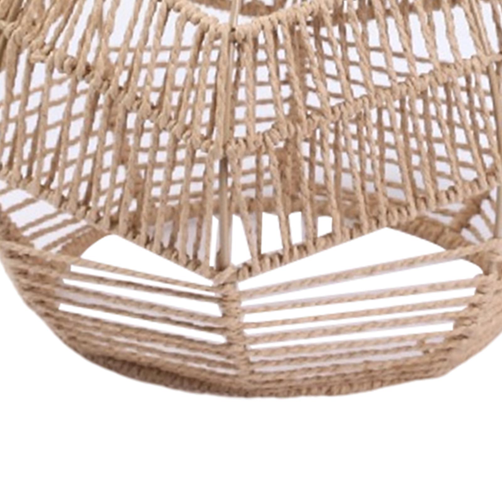 보헤미안 펜던트 램프 쉐이드 종이 로프 라탄 천장 조명 - Wicker Pendant Shade 리뷰 및 가격