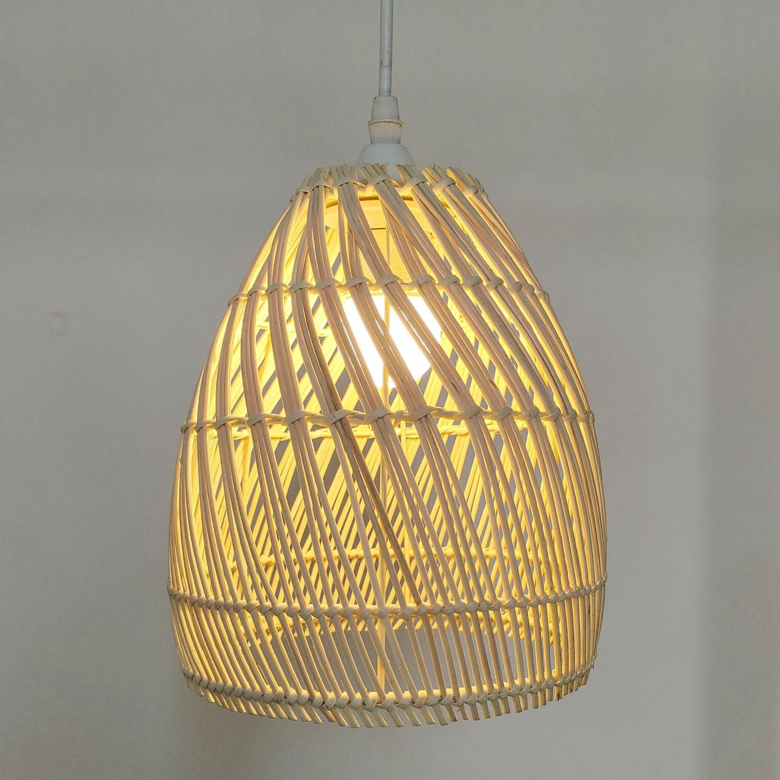 천장 펜던트 램프용 램프갓 1개 장식용 걸이형 위커 램 - Wicker Pendant Shade 리뷰 및 가격