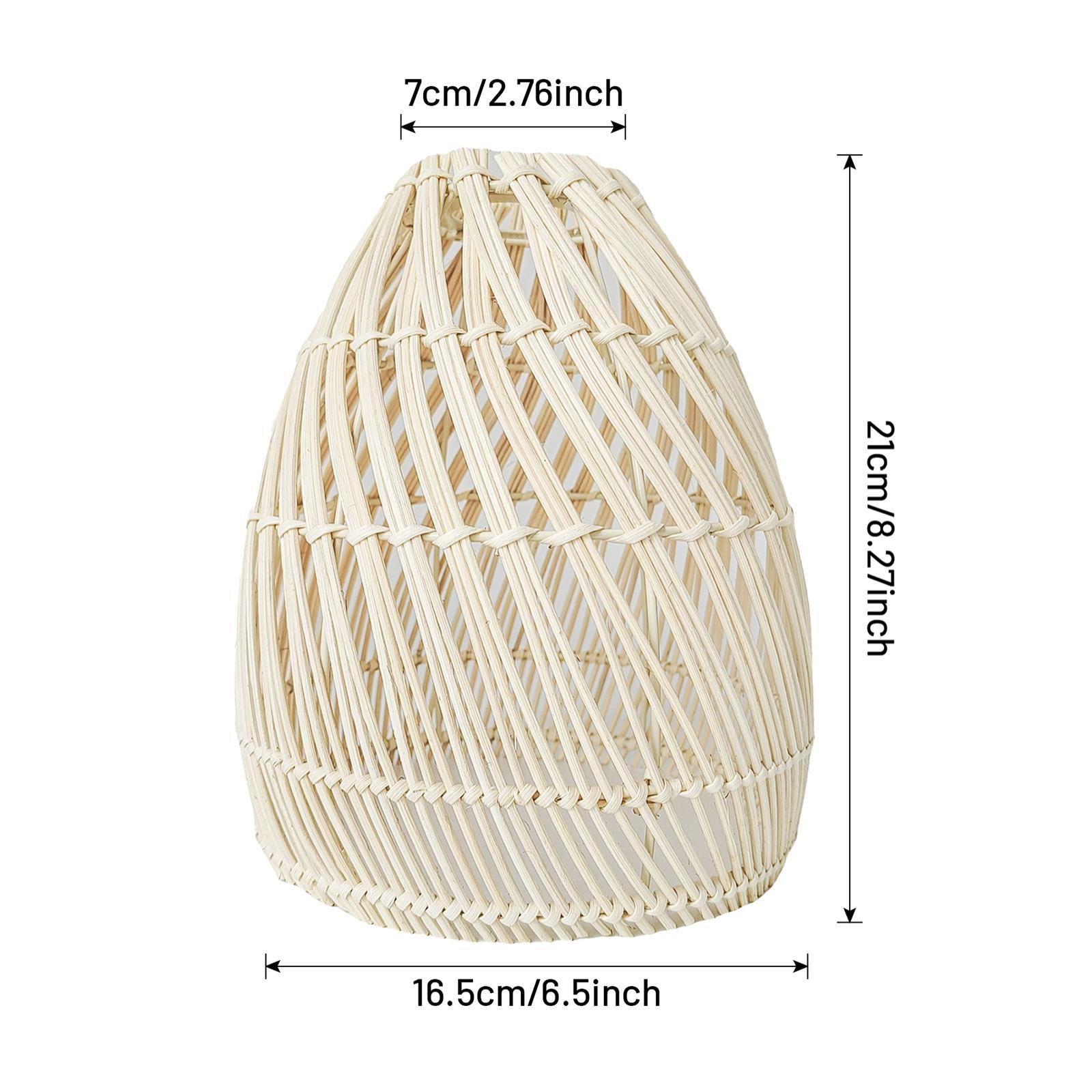 천장 펜던트 램프용 램프갓 1개 장식용 걸이형 위커 램 - Wicker Pendant Shade 리뷰 및 가격