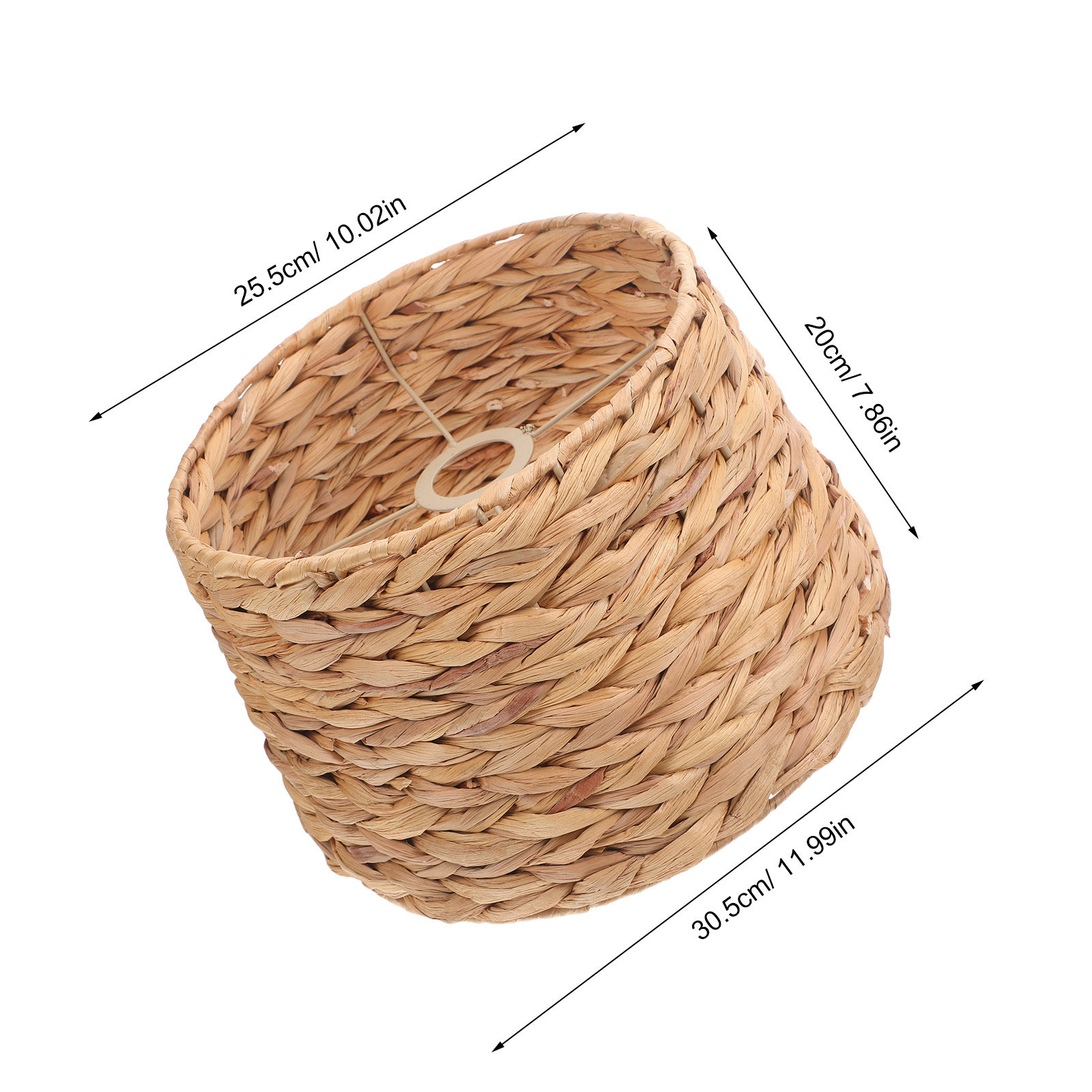 해초 드럼 램프쉐이드 42mm 구멍 직경 빈티지 위커  - Wicker Pendant Shade 리뷰 및 가격
