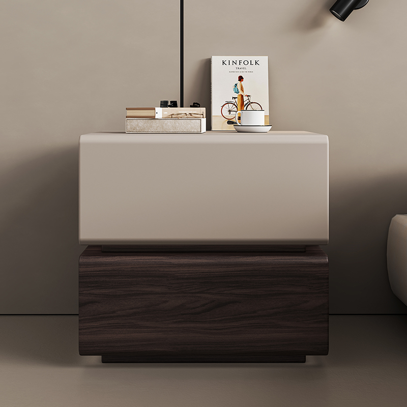 화이트 침대 옆 테이블 고급스러운 목재 인테리어 모던  - Interior Design Luxury House 리뷰 및 가격