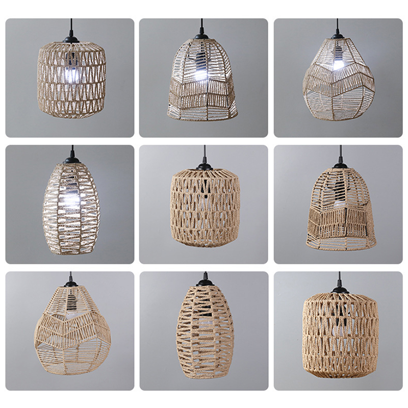 수제 직조 등나무 행잉 램프, 쉐이드 카페 호텔 조명  - Wicker Pendant Shade 리뷰 및 가격