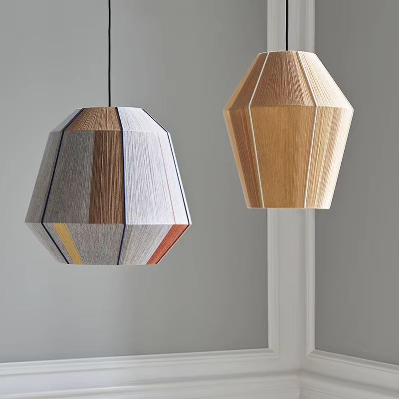라탄 펜던트 조명 보헤미안 기하학적 디자인의 행잉 램프 - Wicker Pendant Shade 리뷰 및 가격