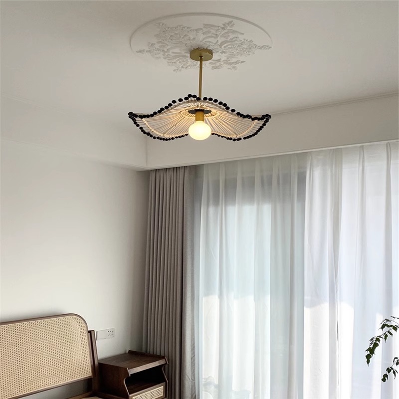동남 아시아 손으로 짠 수제 등나무 그늘 샹들리에, 광 - Wicker Pendant Shade 리뷰 및 가격