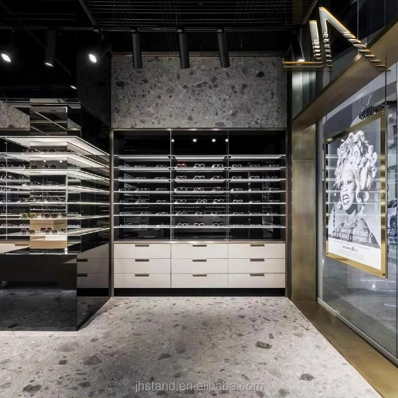 맞춤형 안경점 안경 진열대 인테리어 디자인 쇼케이스 캐 - Interior Designer 리뷰 및 가격
