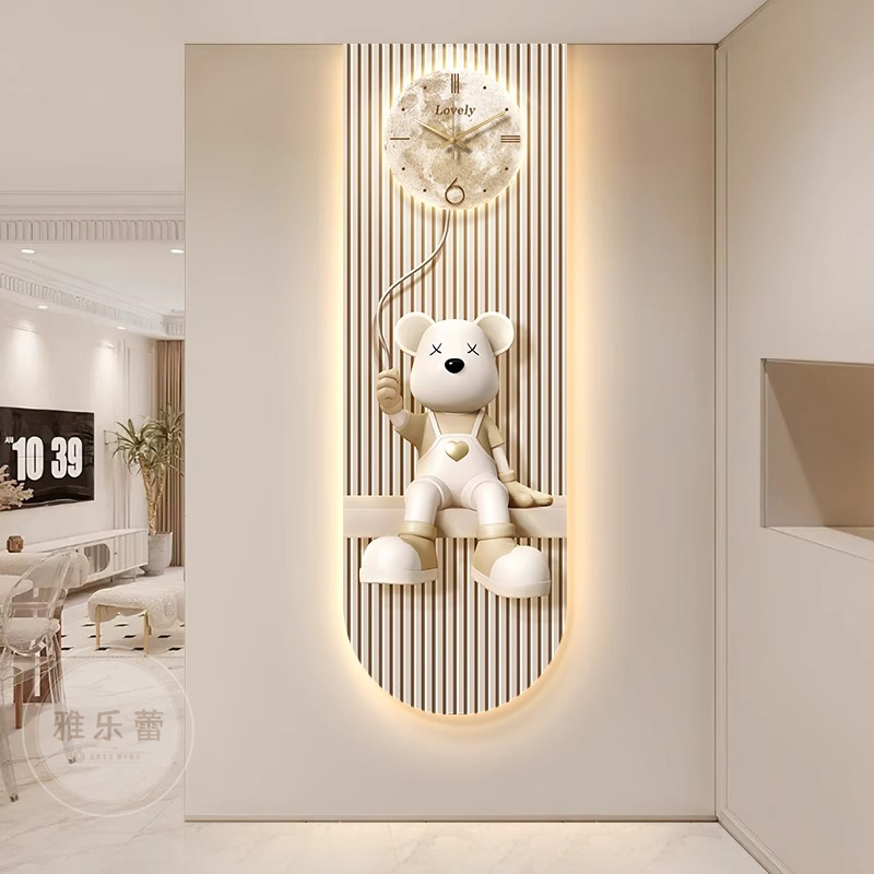 럭셔리 미적 벽시계 거실 현대 레스토랑 북유럽 인테리어 - Interior Design Luxury House 리뷰 및 가격