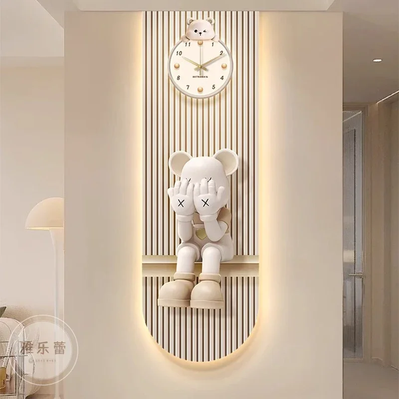 럭셔리 미적 벽시계 거실 현대 레스토랑 북유럽 인테리어 - Interior Design Luxury House 리뷰 및 가격