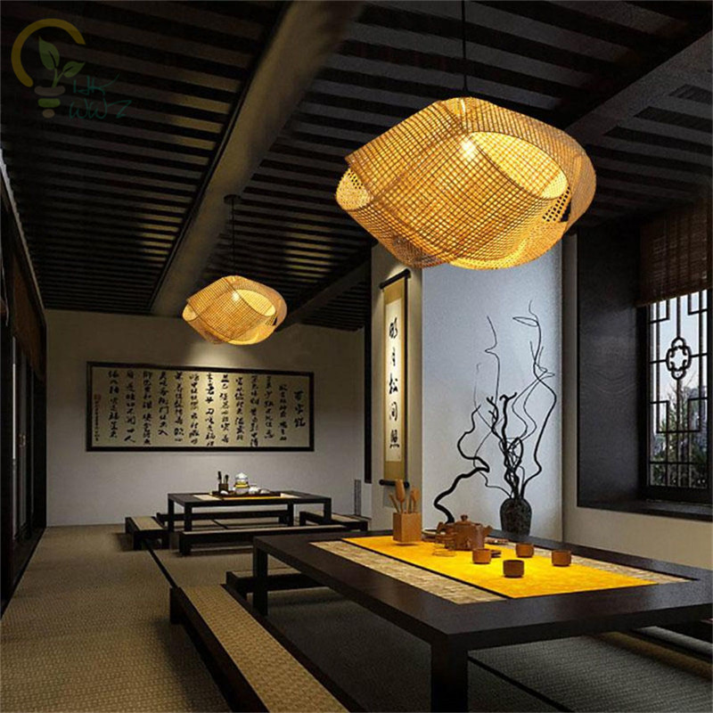 새로운 중국어 대나무 고리 버들 등나무 구름 그늘 펜던 - Wicker Pendant Shade 리뷰 및 가격